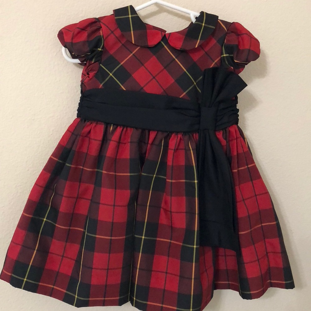Plaid Ralph Lauren infant special Occassion dress